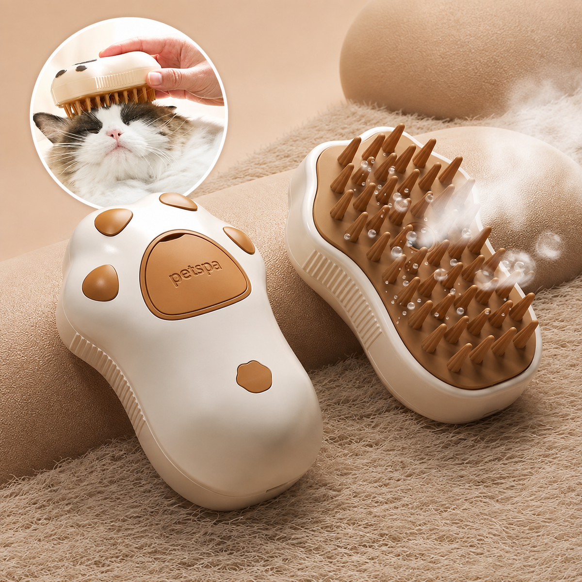 PawSpa™ Electric Pet Grooming Brush