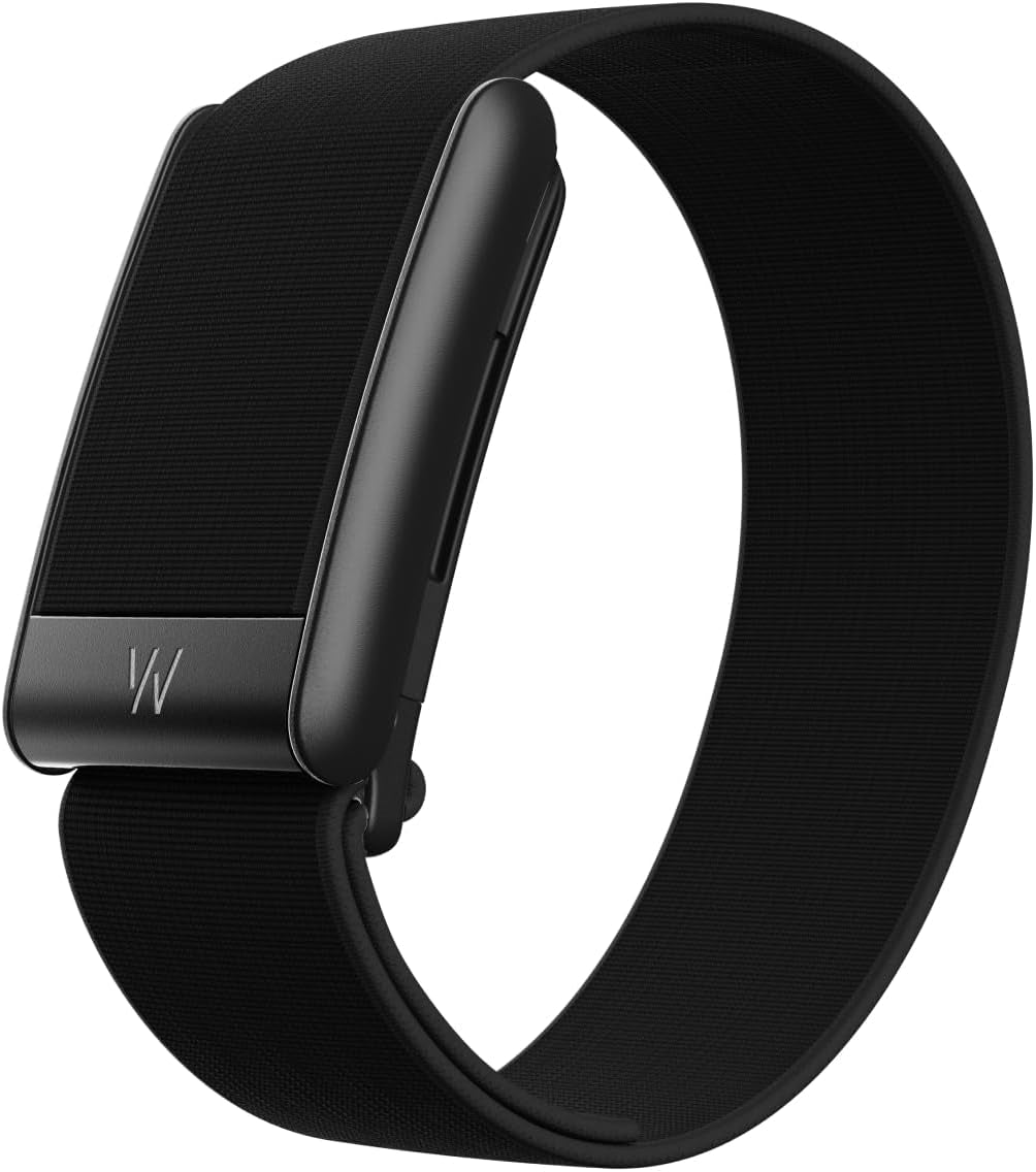 One Bundle –  5.0 Health & Fitness Wearable with 12-Month Membership + Coreknit Wristband – 24/7 Activity Tracker with Sleep, Recovery & VO2 Max Insights – Jet Black